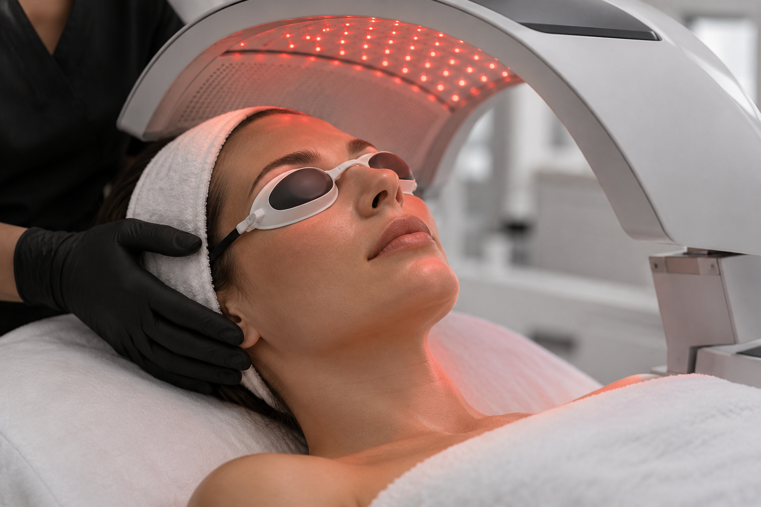Tratamiento facial personalizado con tecnología